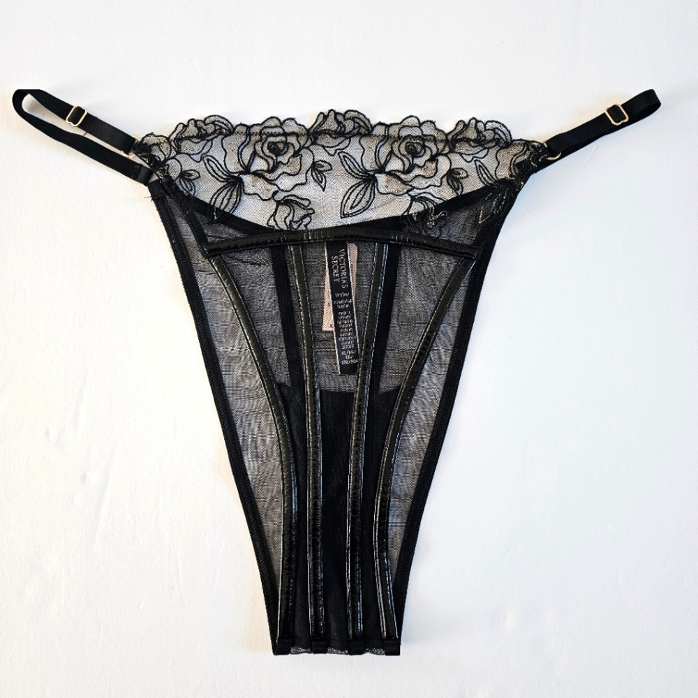 Victoria's Secret Very Sexy Brazilian Midnight Affair Panty Size XL Edgy